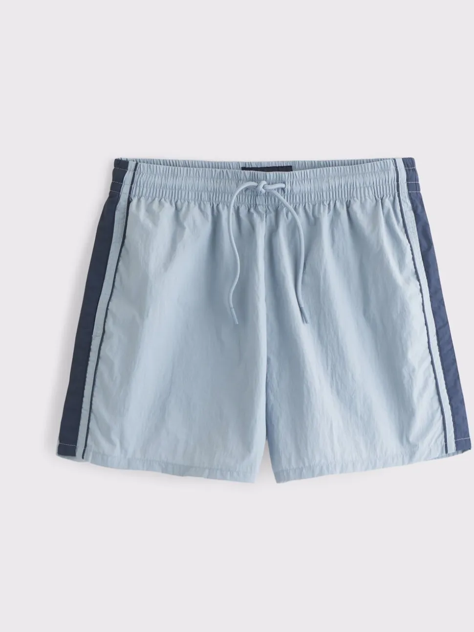 Abercrombie & Fitch Relaxed Nylon Stripe Shorts