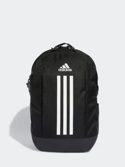 adidas Black 3 Stripe Backpack