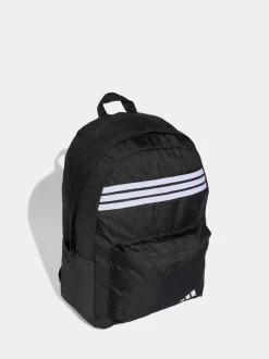 adidas Black 3 Stripe Pencil case & Backpack