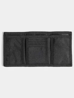 adidas Black 3 Stripe Wallet