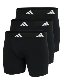 adidas Black Active Flex Cotton Boxer