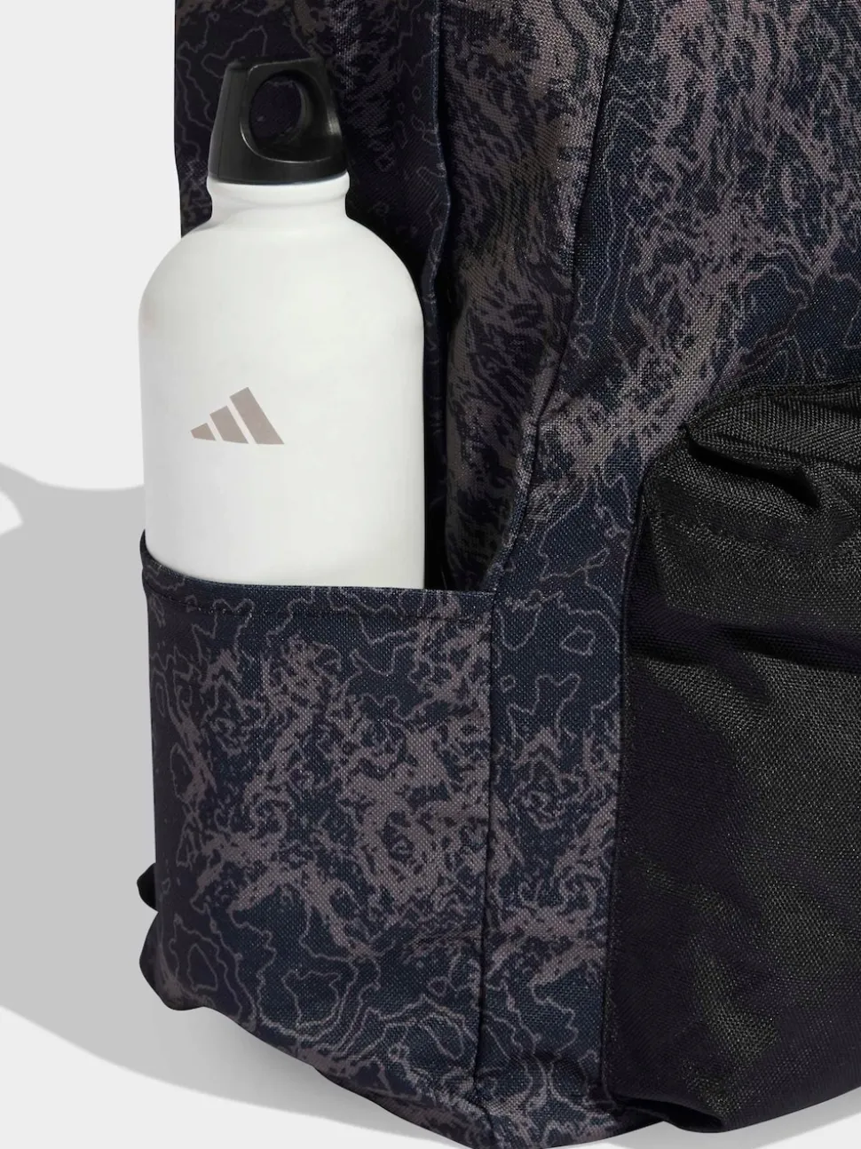 adidas Black Classic Graphic Backpack