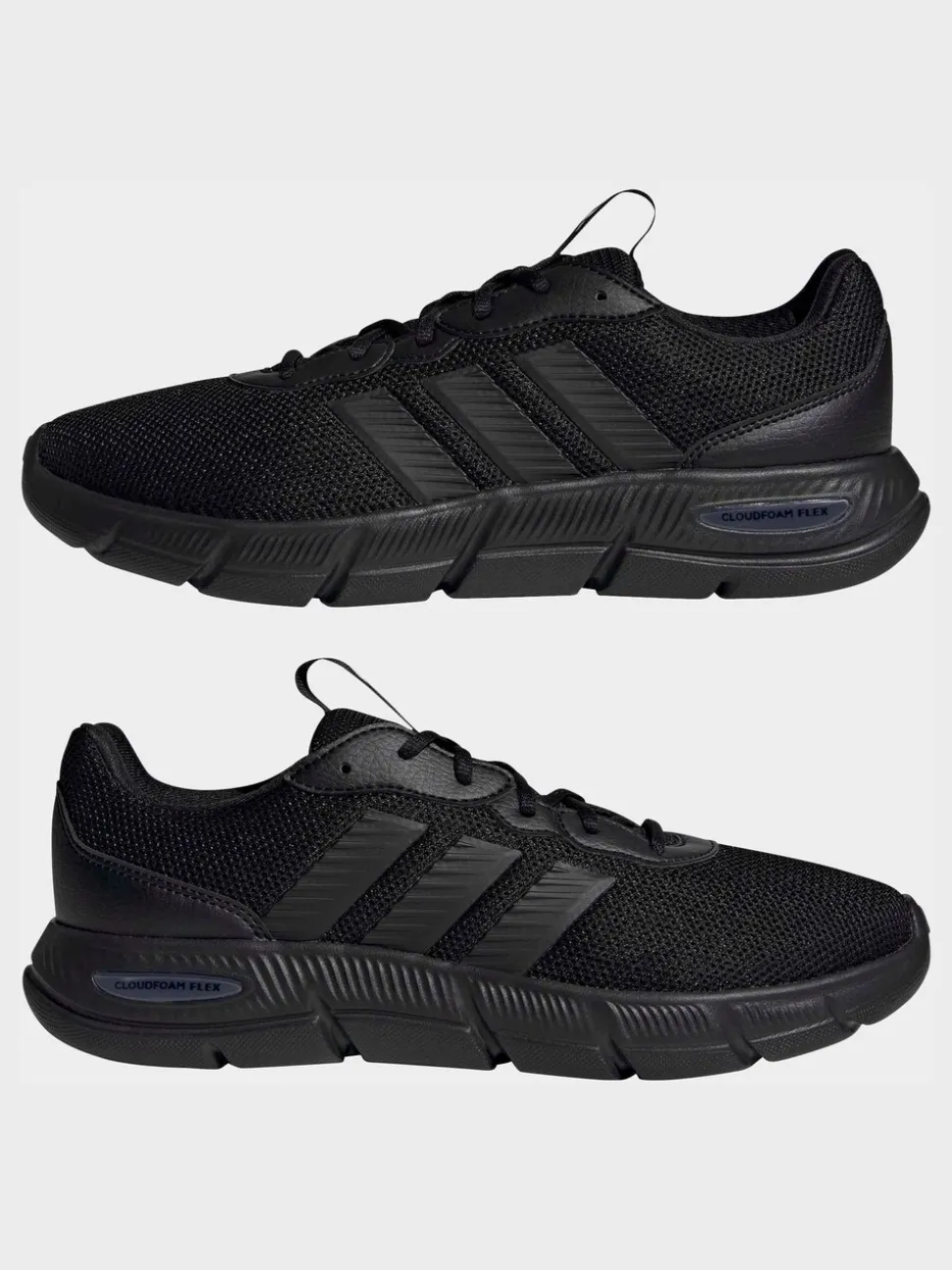 adidas Black Cloudfoam Flex Laces Shoes