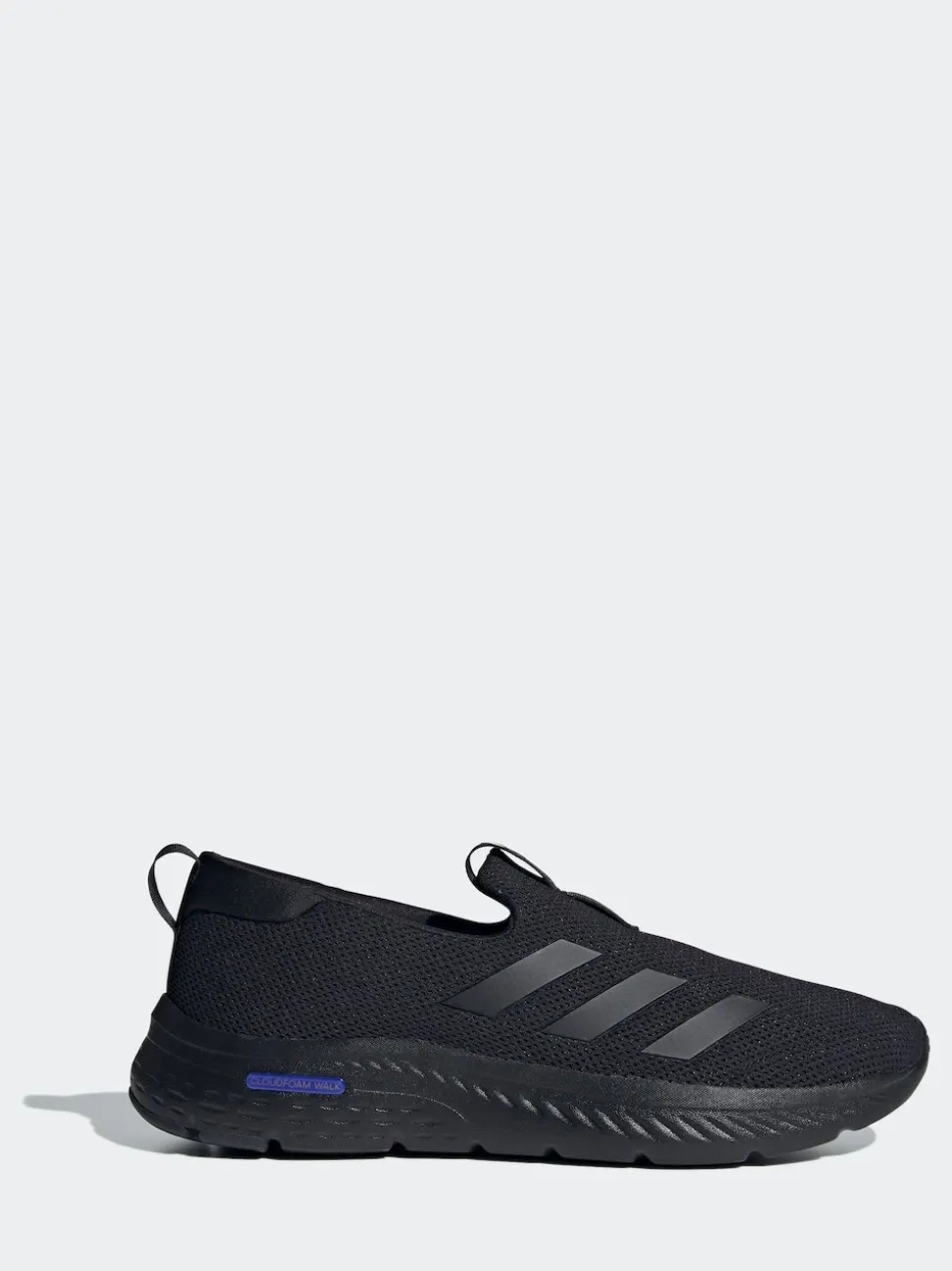 adidas Black Cloudfoam Move Lounger Slip In Trainers