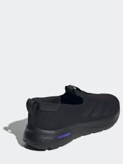 adidas Black Cloudfoam Move Lounger Slip In Trainers