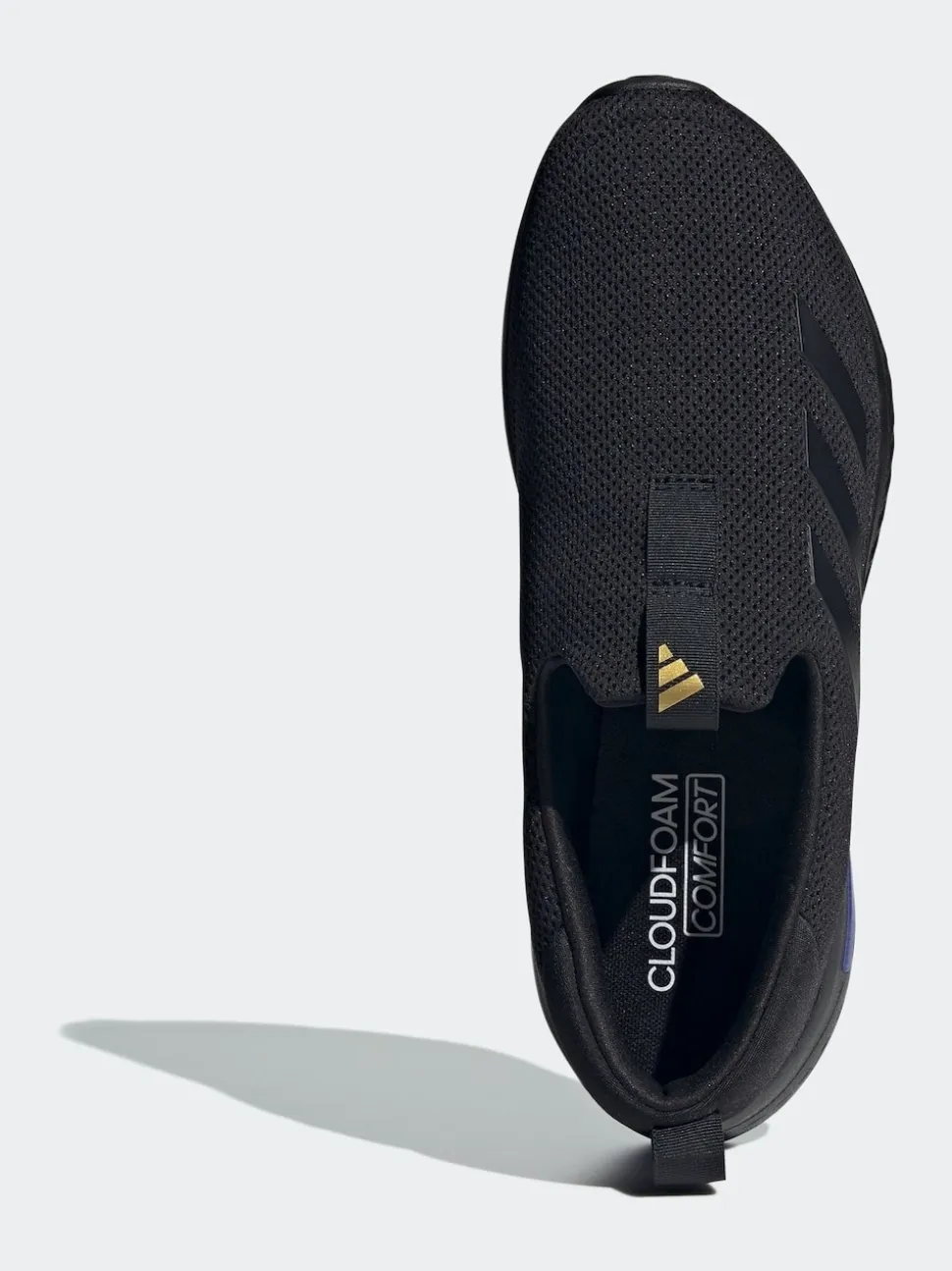 adidas Black Cloudfoam Move Lounger Slip In Trainers