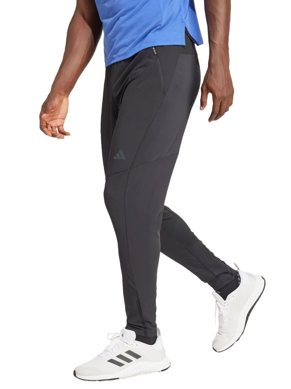adidas Black Designed For Training Hybrid Joggers
