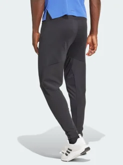 adidas Black Designed For Training Hybrid Joggers