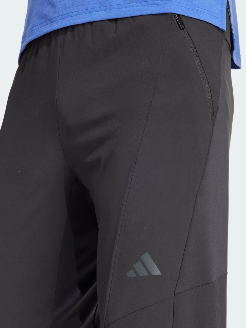 adidas Black Designed For Training Hybrid Joggers