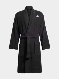 adidas Black Dressing Gown