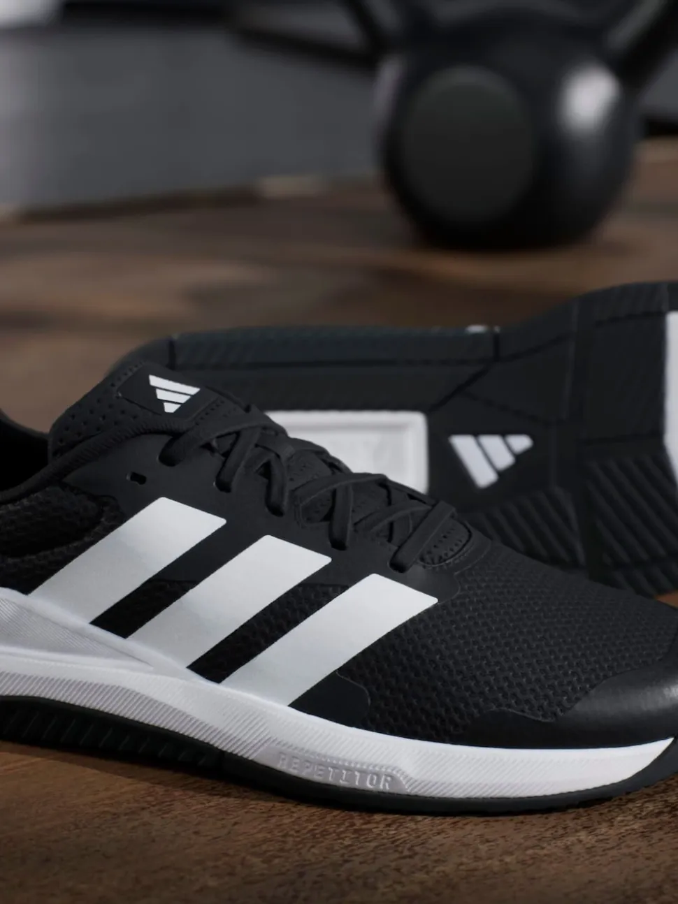 adidas Black Dropset Base Trainers