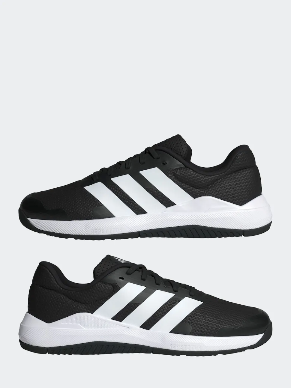 adidas Black Dropset Base Trainers