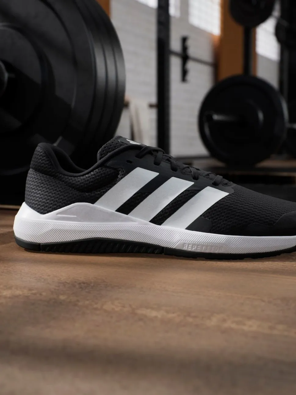 adidas Black Dropset Base Trainers