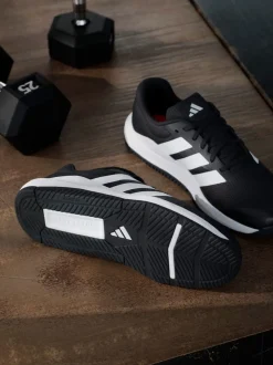 adidas Black Dropset Base Trainers