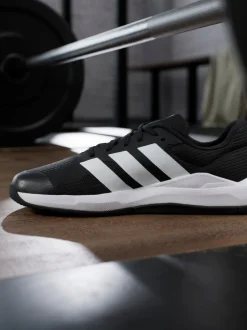 adidas Black Dropset Base Trainers