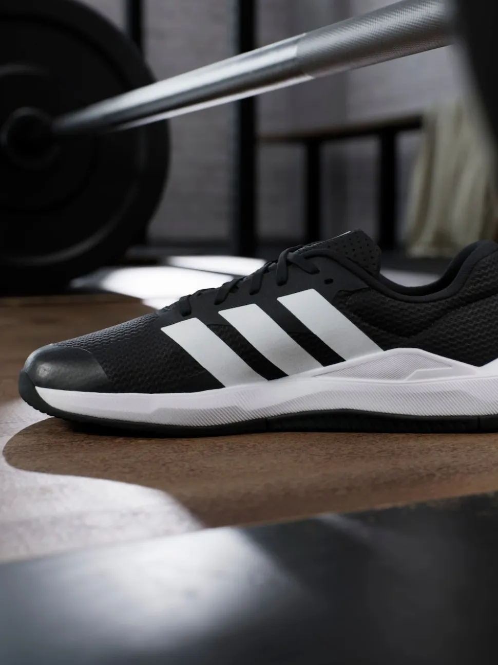 adidas Black Dropset Base Trainers