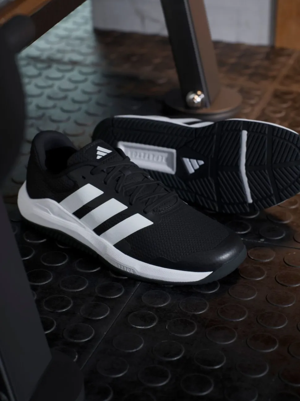 adidas Black Dropset Base Trainers