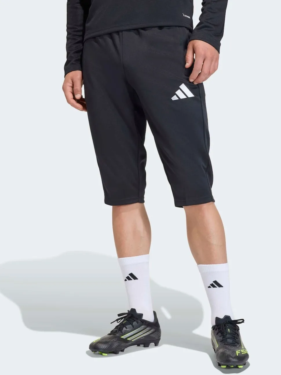 adidas Black Entrada26 Half Joggers
