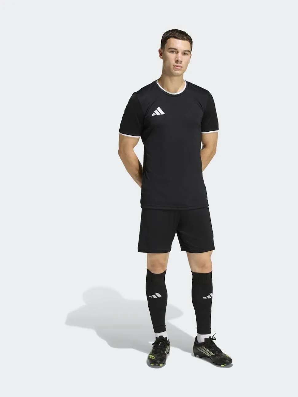 adidas Black Entrada Shorts