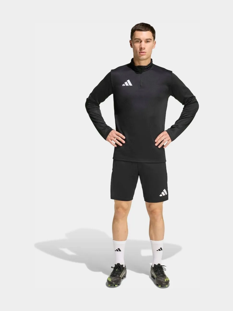 adidas Black Entrada Shorts