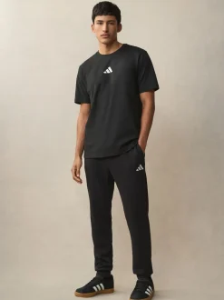 adidas Black Essentials Feel Cosy French Terry Joggers