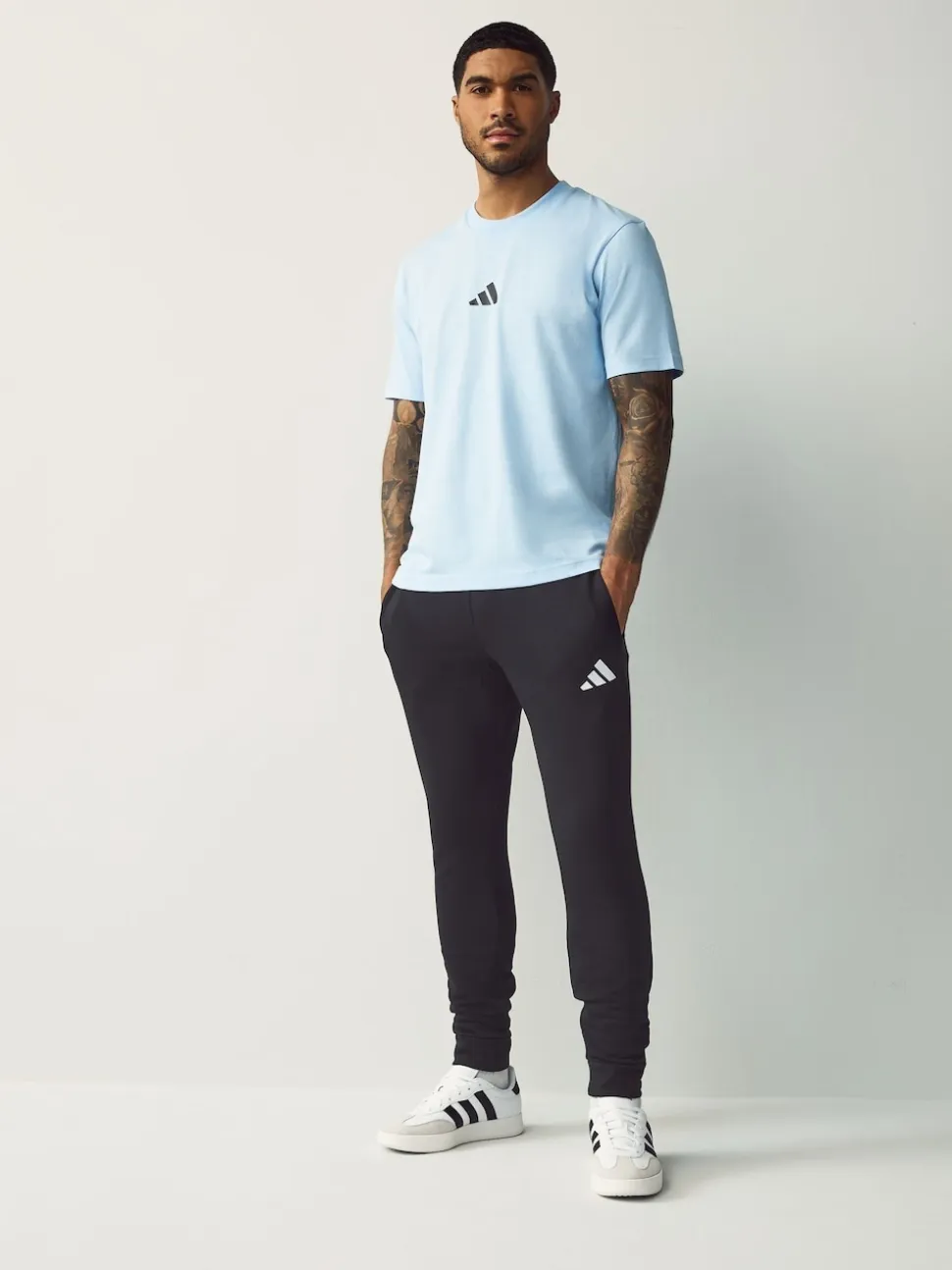 adidas Black Essentials Feelcozy Fleece Joggers