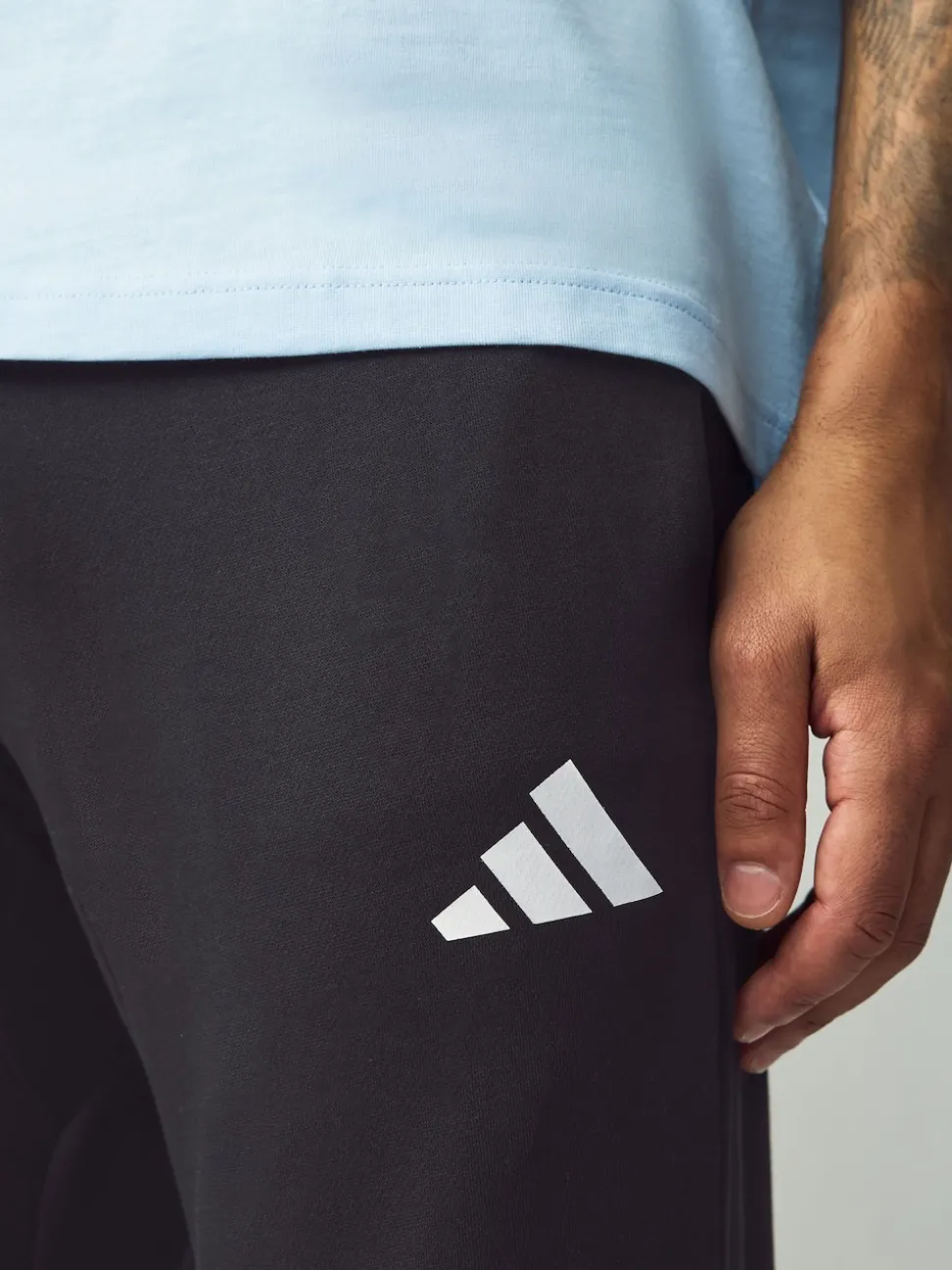 adidas Black Essentials Feelcozy Fleece Joggers