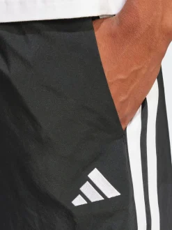 adidas Black Essentials 3-Stripes Chelsea Shorts