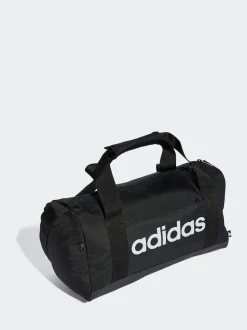 adidas Black Extra Small Linear Duffel Bag