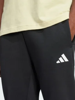 adidas Black Future Icons 3 Stripes Tracksuit Bottoms