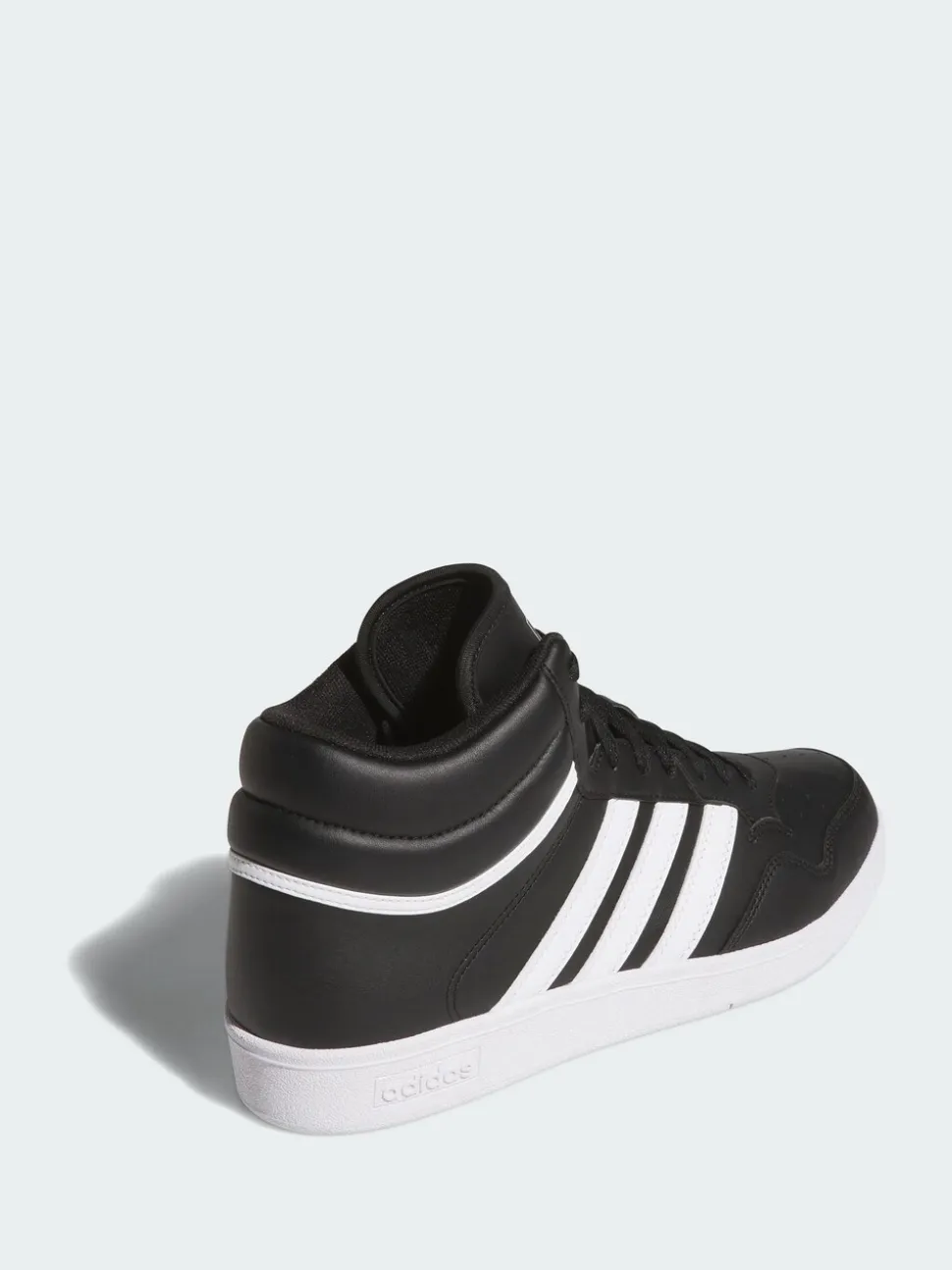 adidas Black Hoops 4.0 Mid Shoes