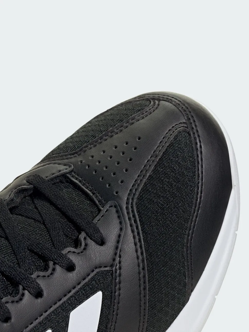 adidas Black Ligra 8 Indoor Shoes