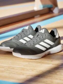 adidas Black Ligra 8 Indoor Shoes