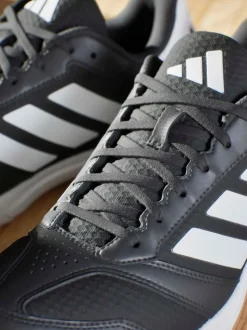 adidas Black Ligra 8 Indoor Shoes