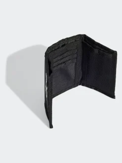 adidas Black Linear Wallet