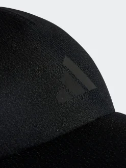 adidas Black Performance Running Aeroready Four-Panel Mesh Cap