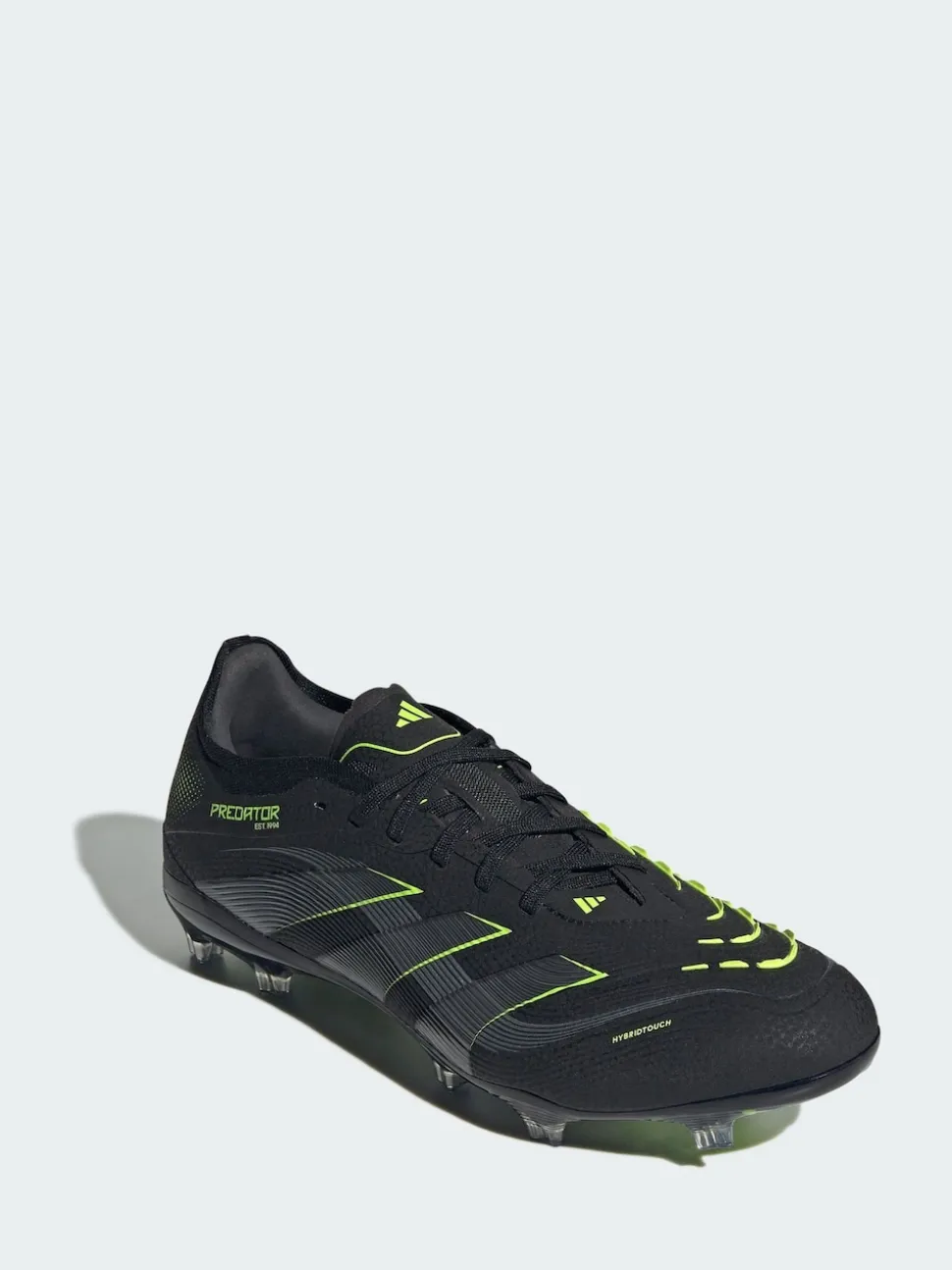 adidas Black Predator Pro Firm Ground Boots