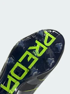 adidas Black Predator Pro Firm Ground Boots
