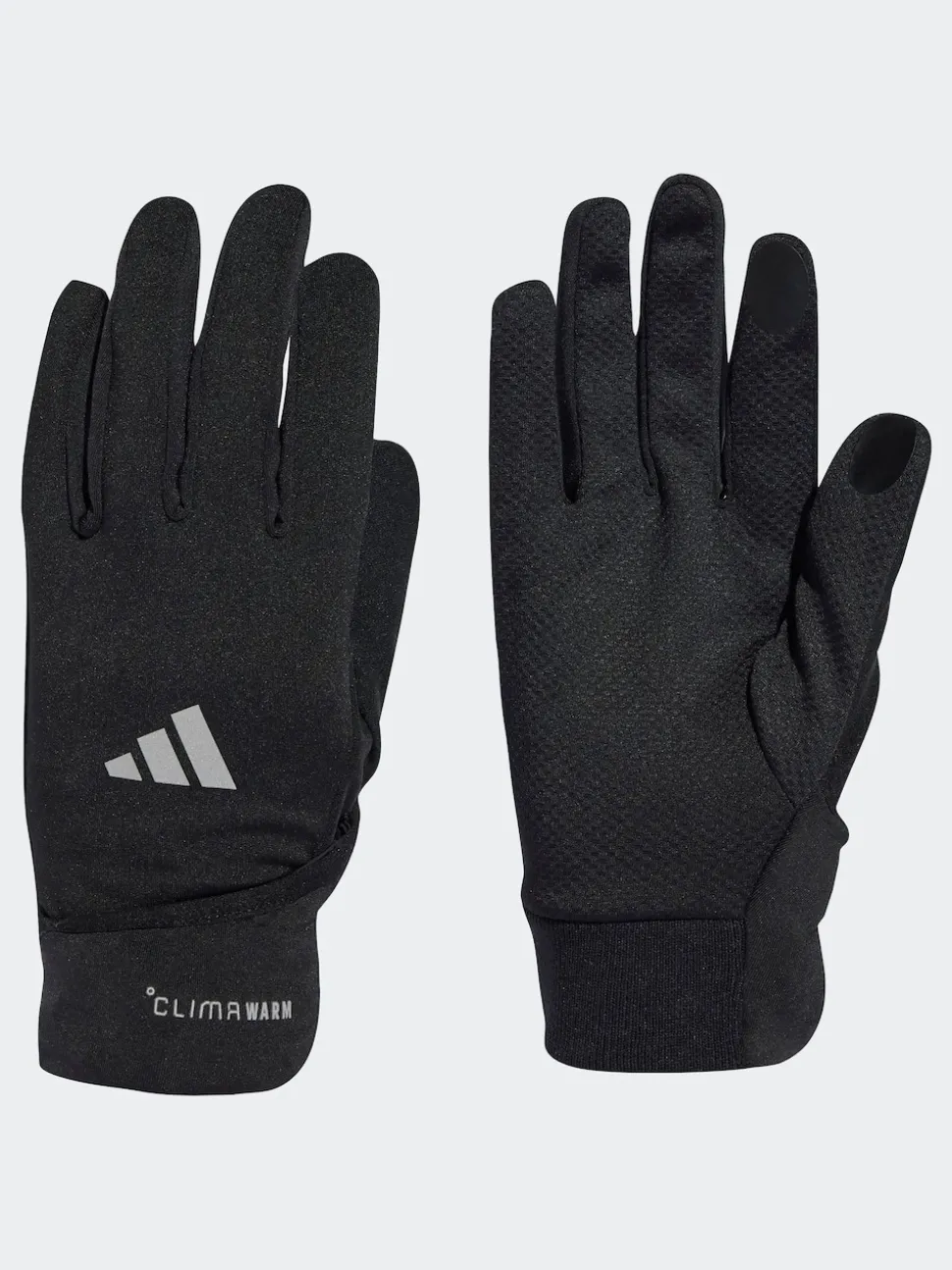 adidas Black Run Gloves Conv