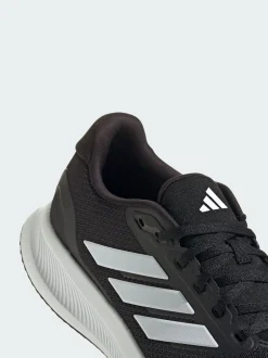 adidas Black Runfalcon 5 Wide Running Shoes