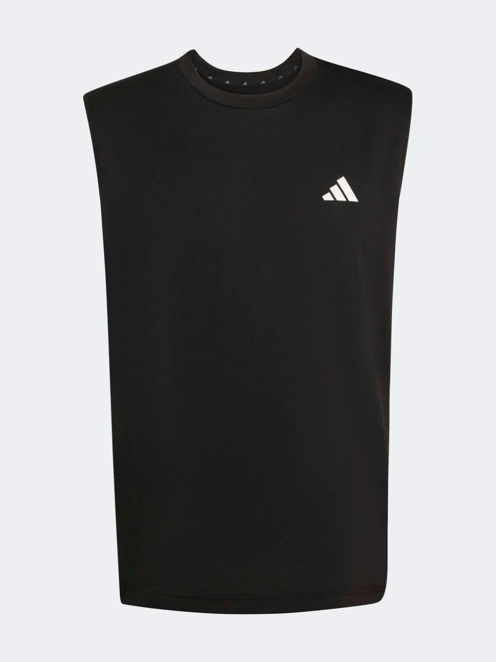 adidas Black Short Sleeve Training Vest