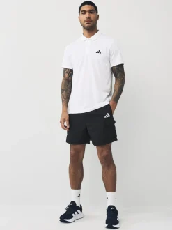 adidas Black Small Essentials Logo Cargo Chelsea Shorts