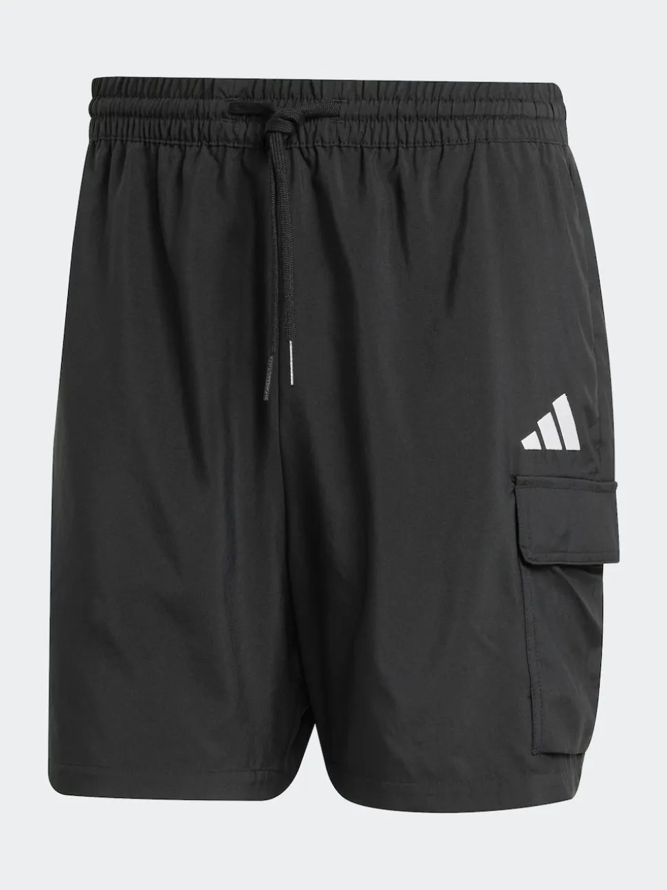 adidas Black Small Essentials Logo Cargo Chelsea Shorts