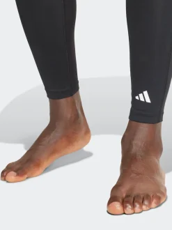 adidas Black TECHFIT Compression Training Long Tights