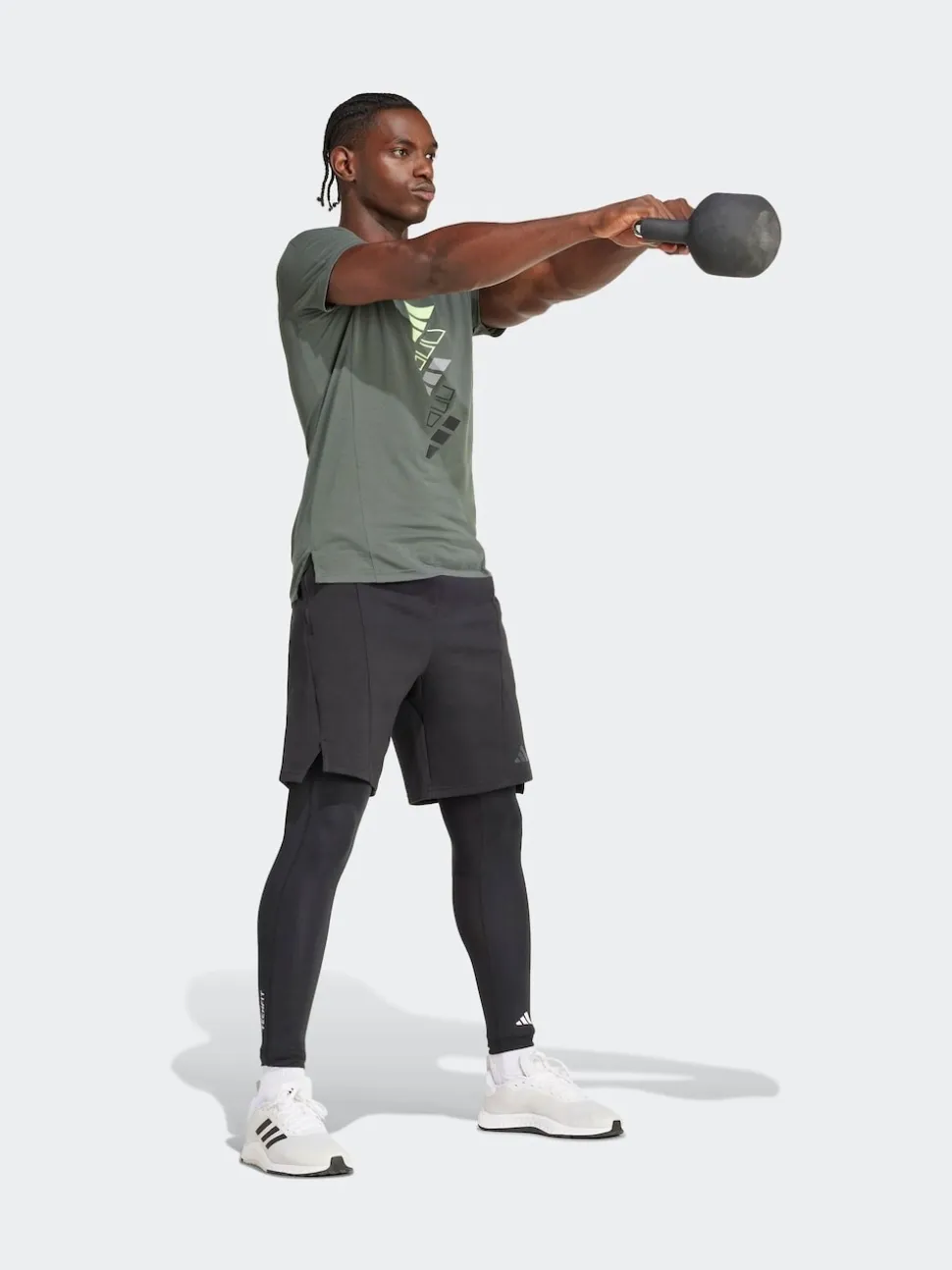 adidas Black TECHFIT Compression Training Long Tights