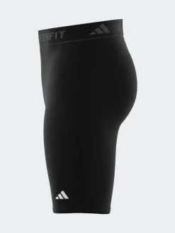 adidas Black TECHFIT Compression Training Short Tights