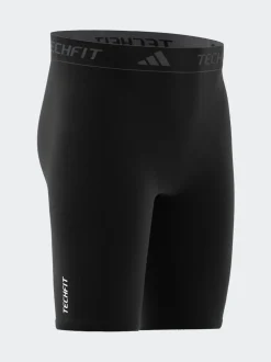 adidas Black TECHFIT Compression Training Short Tights