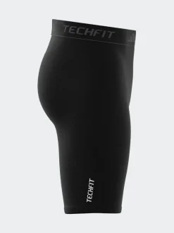 adidas Black TECHFIT Compression Training Short Tights