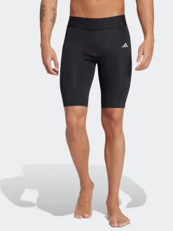 adidas Black Techfit Short Base Layers