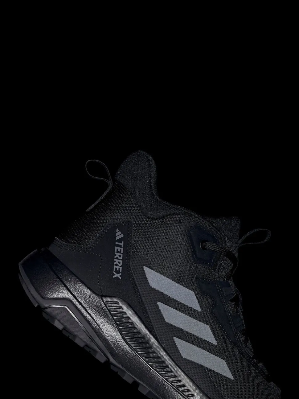 adidas Black Terrex Anylander Mid Hiking Shoes